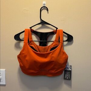 Orange Sports Bra